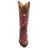 Lane Jerri Ann Cowboy Boots - Leather, Snip Toe, 13” (For Women)