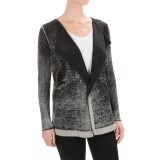 525 America Spray-Dye Wrap Cardigan Sweater - Cotton-Cashmere (For Women)