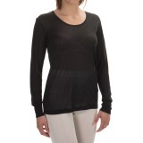 Terramar Sportsilks Scoop Neck Base Layer Top - Long Sleeve (For Women)