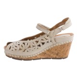 Earth Aquarius Sandals - Leather, Wedge Heel (For Women)