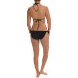 Kenneth Cole Laser-Cut Triangle Bikini - Side-Tie Bottoms (For Women)