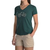 United by Blue Vintage Bicycle T-Shirt - Organic Cotton, Short Sleeve (For Women)