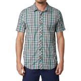 prAna Slim Fit Shirt - Button Up, Short Sleeve (For Men)