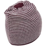 Portolano Cashmere Waffle Check Beanie - Reversible (For Men)