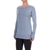 Mondetta Back Zip Sweatshirt (For Women)