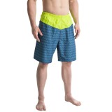 RBX Bi-Color Gym N’ Swim Trunks - Built-In Shorts (For Men)