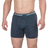 Lucky Brand Printed Cotton Boxer Briefs (For Men)