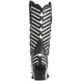 Justin Boots Cutout Cowboy Boots - Leather, Snip Toe (For Women)