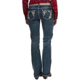 Rock & Roll Cowgirl Multi-Stitch Bootcut Jeans - Mid Rise (For Women)