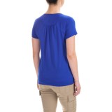 Ibex Aurora T-Shirt - Merino Wool, Short Sleeve (For Women)
