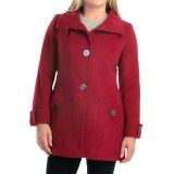 Kristen Blake Australian Wool Coat - Funnel Neck (For Women)
