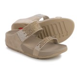 FitFlop Flare Slide Sandals - Suede (For Women)