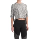 90 Degree by Reflex French Terry Lounge Shirt - Short Sleeve (For Women)