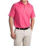 Chase Edward Solid High-Performance Polo Shirt - Short Sleeve (For Men)