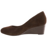 Vionic with Orthaheel Technology Antonia Wedge Pumps - Suede (For Women)