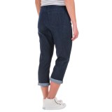 Stretch Denim Five-Pocket Capris (For Women)