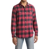 True Grit Vintage Melange Buffalo Check Flannel Shirt - Long Sleeve (For Men)