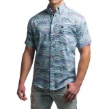 Southern Proper Lime Social Shirt - Short Sleeve (For Men)