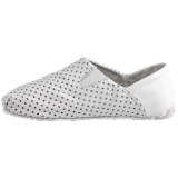 OTZ Shoes Perforated Leather Espadrilles (For Women)