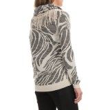 Nic+Zoe Oasis Scarf Sweater - Detachable Scarf, Long Sleeve (For Women)