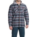 Stanley Hooded Shirt Jacket - Sherpa Lined (For Men)