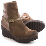 Eric Michael Evelyn Wedge Ankle Boots - Leather (For Women)