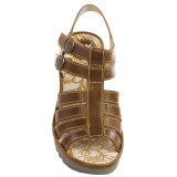 Fly London Ygor Sandals - Leather, Wedge Heel (For Women)