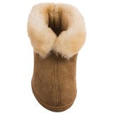Minnetonka Sheepskin Ankle Boot Slippers (For Men)