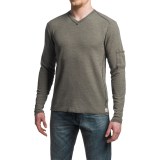 Agave Garlock Antique-Washed Shirt - Cotton-Modal, V-Neck, Long Sleeve (For Men)