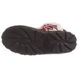 Muk Luks Faux-Fur Trim Boot Slippers (For Women)