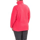 Columbia Sportswear Glacial Fleece III Print Jacket - Zip Neck (For Plus Size Women)