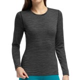 Icebreaker Bodyfit 200 Oasis Stripe Base Layer Top - UPF 30+, Merino Wool, Long Sleeve (For Women)