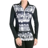 Snow Angel Post-Modern Slimline Base Layer Top - Zip Neck, Long Sleeve (For Women)