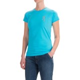 Browning Jewel Buckmark Fitted T-Shirt - Short Sleeve (For Women)