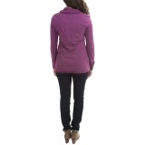 Neon Buddha Stretch Jersey Travel Cowl Shirt - Long Sleeve (For Women)