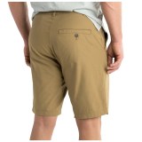 Three-Pocket Button-Fly Woven Shorts (For Men)