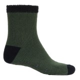 Legale Duo-Layer Slipper Socks - Slip Resistant, 3/4 Crew (For Men)