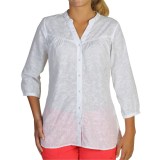 ExOfficio Next-to-Nothing Artisan Shirt - 3/4 Sleeve (For Women)