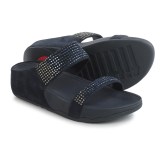 FitFlop Flare Slide Sandals - Suede (For Women)