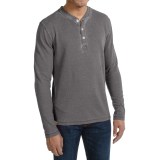 JKL Waffle-Knit Henley Shirt - Long Sleeve (For Men)