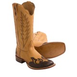 Johnny Ringo Wingtip Design Cowboy Boots - Square Toe (For Men)