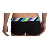 Maui & Sons Feline Stripe Boy-Short Bikini Bottoms (For Women)