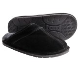 Dije California Suede Scuff Slippers - Sheepskin Lined (For Men)