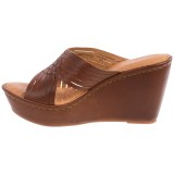 Born Millia Wedge Sandals - Leather (For Women)