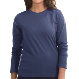 Neon Buddha Stretch Jersey Crew Neck Shirt - Long Sleeve (For Women)