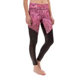 Steve Madden Printed Leggings - Mesh Panels (For Women)