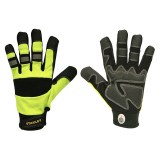 Stanley High-Visibility Padded Grip Work Gloves (For Men and Women)