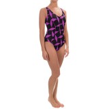 Magicsuit Gridlock Ricki One-Piece Swimsuit - Zip Neck (For Women)