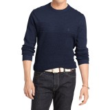 IZOD Fine-Gauge Textured Cotton Sweater (For Men)