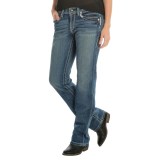 Ariat True Grit Boyfriend Jeans - Straight Leg, Low Rise (For Women)